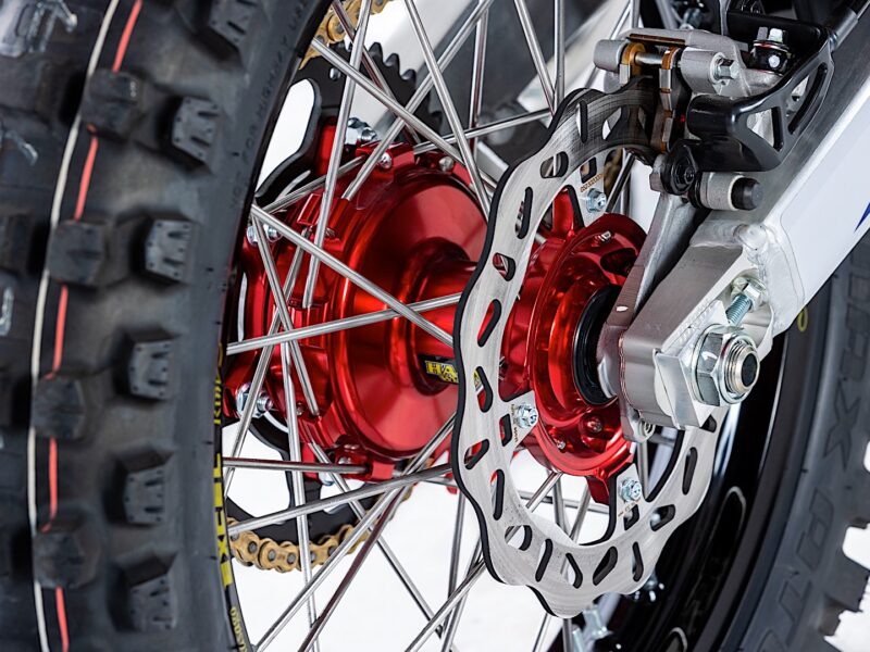 RS Moto CRF 450 RX Rally RS2 - COPIA RUOTE HAAN WHEELS CON PARASTRAPPI